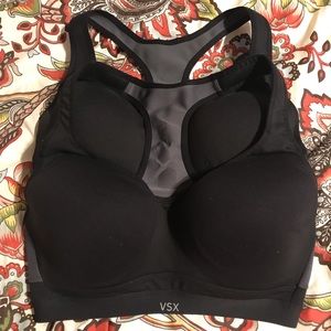 Two identical VSX Sport Bras GUC 34D